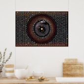 DE CELESTISCHE ZOO - Astronomische fauna verklaard Poster (Keuken)