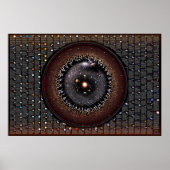 DE CELESTISCHE ZOO - Astronomische fauna verklaard Poster (Voorkant)