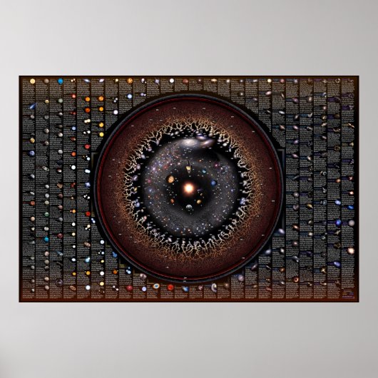 DE CELESTISCHE ZOO - Astronomische fauna verklaard Poster (Voorkant)