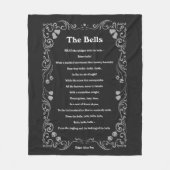 De cellen van Edgar Allan Poe Fleece Deken (Voorkant)