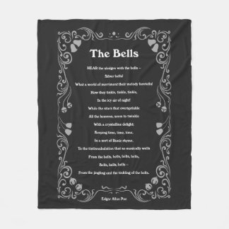 De cellen van Edgar Allan Poe Fleece Deken