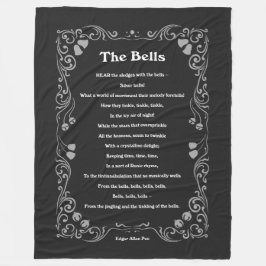 De cellen van Edgar Allan Poe Fleece Deken