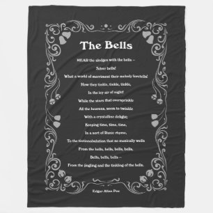 De cellen van Edgar Allan Poe Fleece Deken