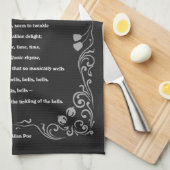 De cellen van Edgar Allan Poe Theedoek (Quarter Fold)