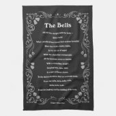 De cellen van Edgar Allan Poe Theedoek (Verticaal)