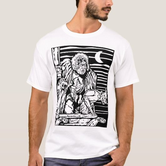 De cellen - witte T-shirt (Voorkant)