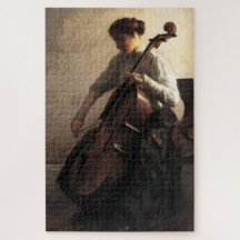 De cellist (door Joseph DeCamp)