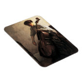 De cellist (door Joseph DeCamp) Magneet (Rechterzijde)