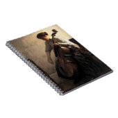 De cellist (door Joseph DeCamp) Notitieboek (Rechterzijde)