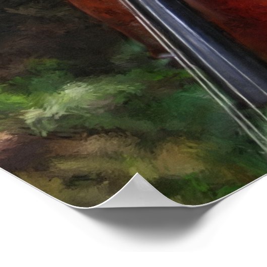 "De Cellist" Poster (Hoek)