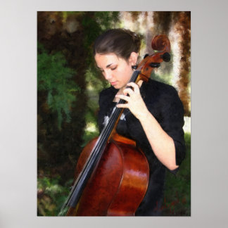 "De Cellist" Poster