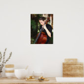 "De Cellist" Poster (Keuken)
