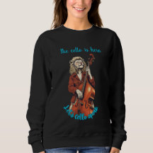 de cello is helden T-shirt