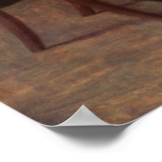 De Cello-speler Poster (Hoek)