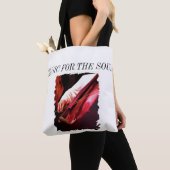 De Cello-speler Tote Bag (Dichtbij)