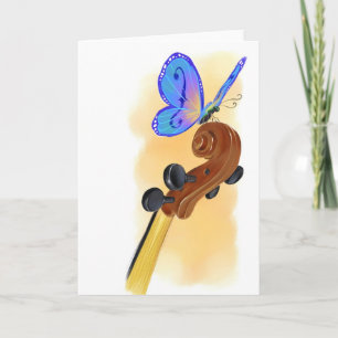 De Cello van de vlinder Kaart