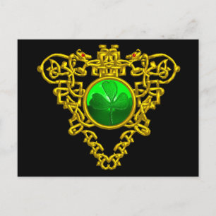 DE CELTISCHE HART VAN SAINT PATRICK BRIEFKAART