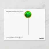 DE CELTISCHE HART VAN SAINT PATRICK BRIEFKAART (Achterkant)