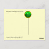 DE CELTISCHE HART VAN SAINT PATRICK BRIEFKAART (Achterkant)