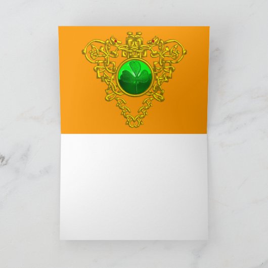 DE CELTISCHE HART VAN SAINT PATRICK KAART (Binnen)