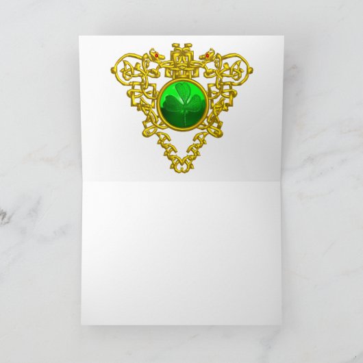 DE CELTISCHE HART VAN SAINT PATRICK KAART (Binnen)