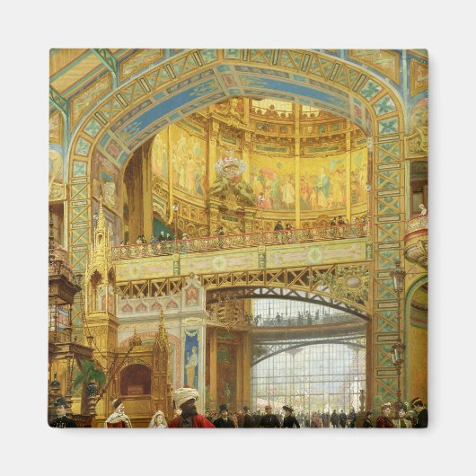 De centrale koepel van de universele tentoonstelli magneet (Voorkant)