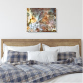 De centrale regio Carina Nebula Canvas Afdruk (Insitu (Slaapkamer))