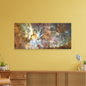 De centrale regio Carina Nebula Canvas Afdruk (Insitu (Woonkamer))