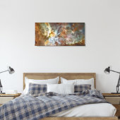 De centrale regio Carina Nebula Canvas Afdruk (Insitu (Slaapkamer))