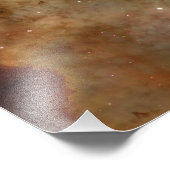 De centrale regio Carina Nebula Foto Afdruk (Hoek)