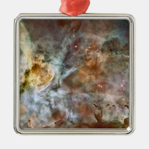 De centrale regio Carina Nebula Metalen Ornament