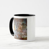 De centrale regio Carina Nebula Mok (Voorkant links)