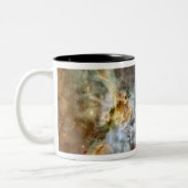 De centrale regio Carina Nebula Tweekleurige Koffiemok (Links)