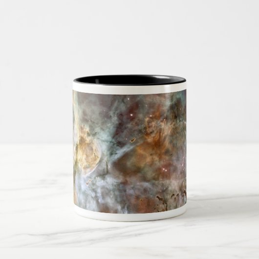 De centrale regio Carina Nebula Tweekleurige Koffiemok (Center)