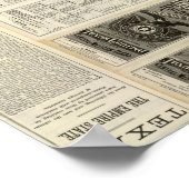 De centrale spoorweg Houston en Texas door Texas Poster (Hoek)