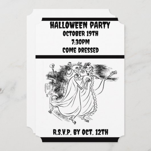 De ceremonie in Haunted - Kaart (Voorkant / Achterkant)