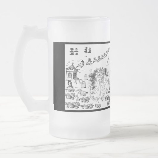 De ceremonie in Haunted - Matglas Bierpul (Links)