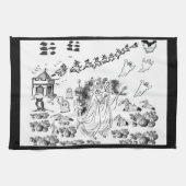 De ceremonie in Haunted - Theedoek (Horizontaal)