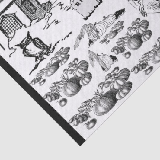 De ceremonie in Haunted - Tissuepapier (Detail)