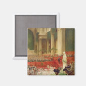 De ceremonie in het Pantheon Magneet (Voorkant / Achterkant)