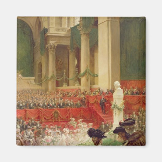 De ceremonie in het Pantheon Magneet (Voorkant)