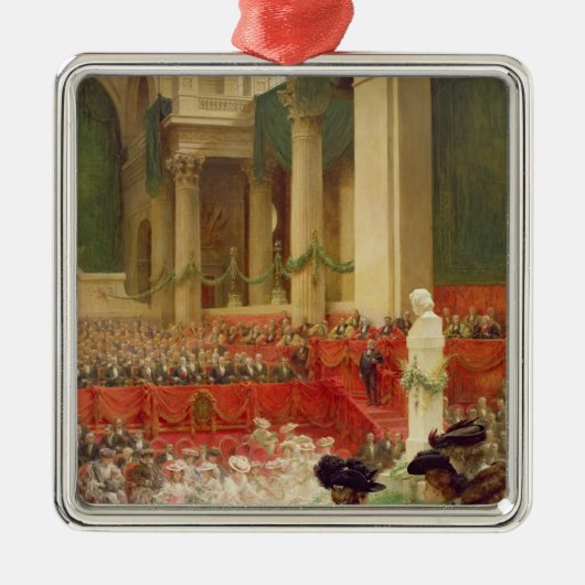 De ceremonie in het Pantheon Metalen Ornament (Voorkant)