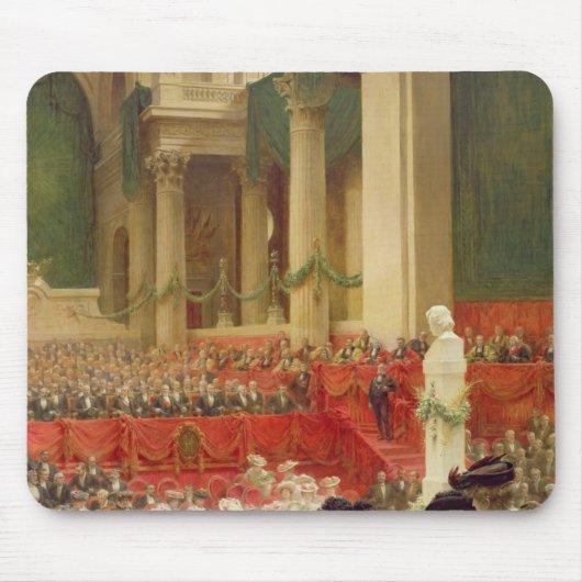 De ceremonie in het Pantheon Muismat (Voorkant)