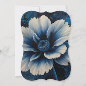 De ceremonie uitnodiging aankondiging (Achterkant)