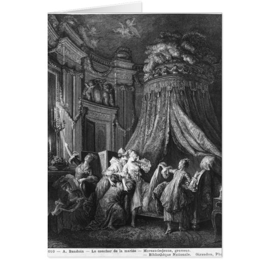 De ceremonie van de bruid om naar bed te gaan (Voorkant)