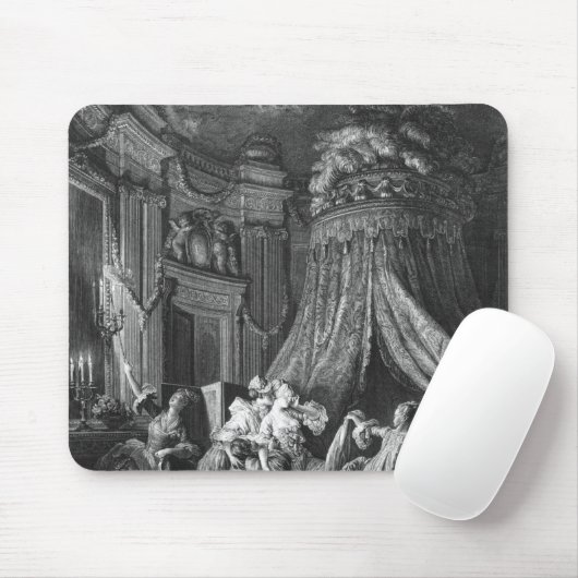 De ceremonie van de bruid om naar bed te gaan muismat (Met muis)