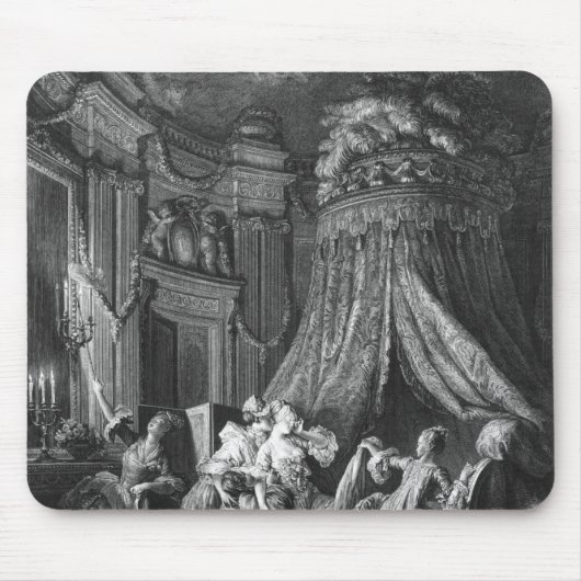 De ceremonie van de bruid om naar bed te gaan muismat (Voorkant)