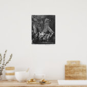 De ceremonie van de bruid om te slapen poster (Keuken)