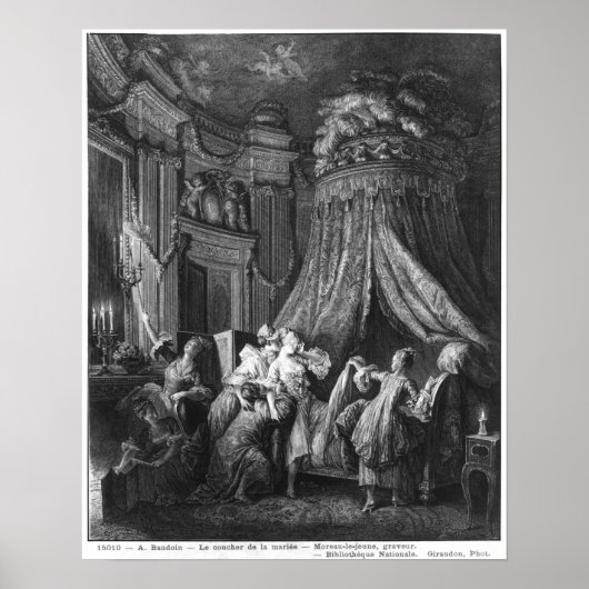 De ceremonie van de bruid om te slapen poster (Voorkant)