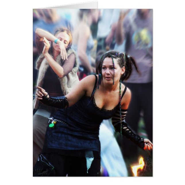 de ceremonie van de dans - Kaart (Voorkant)